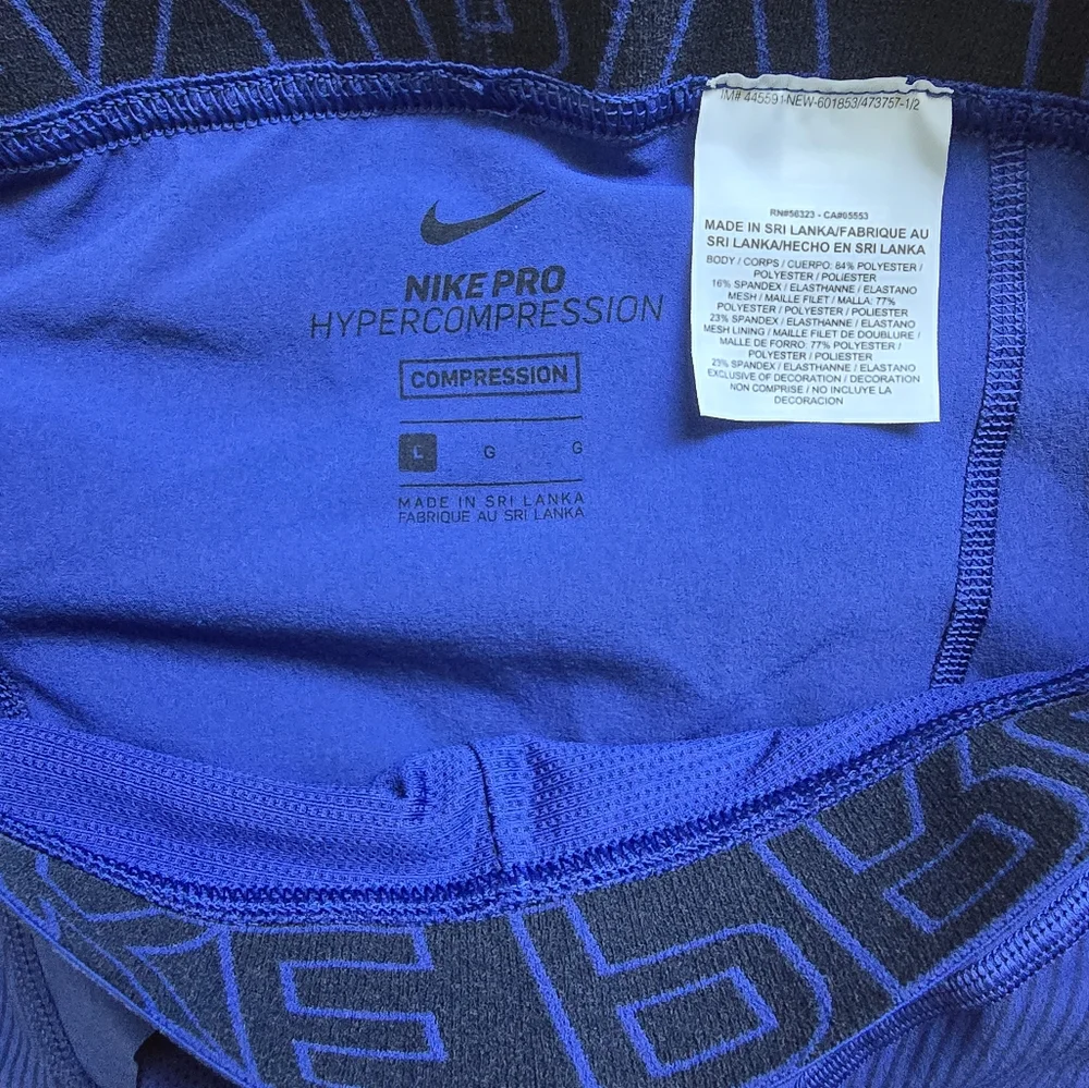 Nike hyper compression